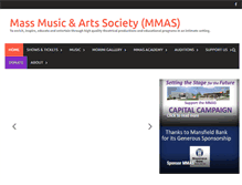Tablet Screenshot of mmas.org